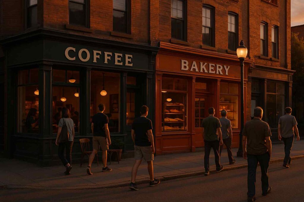 coffee bakery evening walkers coquitlam | GPS: 49.363687, -122.672190