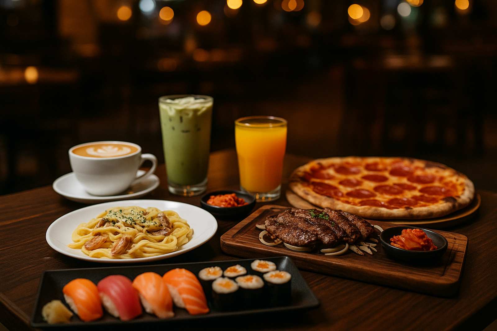 delicious food spread in coquitlam restaurant nighttime Coquitlam BC: Best Hidden Eateries