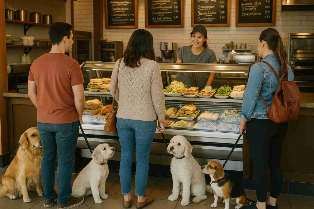 dogs at cafe with owners directory | GPS: 49.394873, -122.624382
