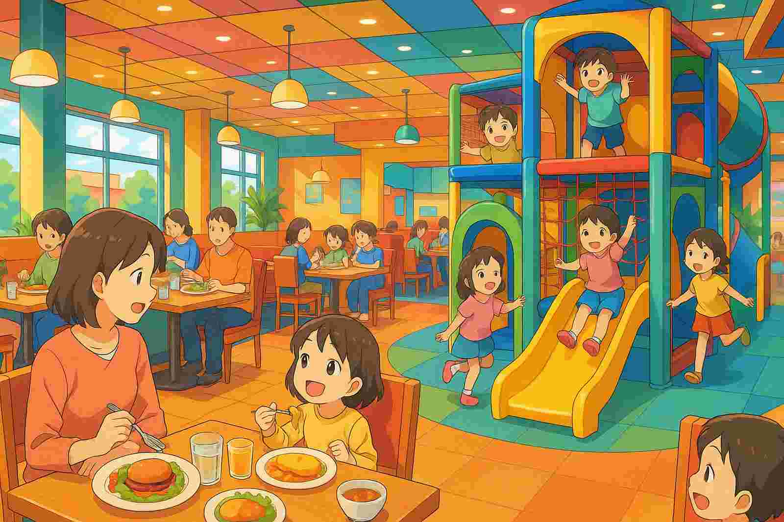 family restaurant play area coquitlam | GPS: 49.352771, -122.688924