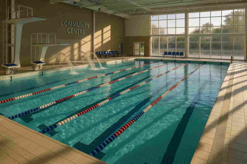 indoor swimming pool community centre directory | GPS: 49.335689, -122.715111
