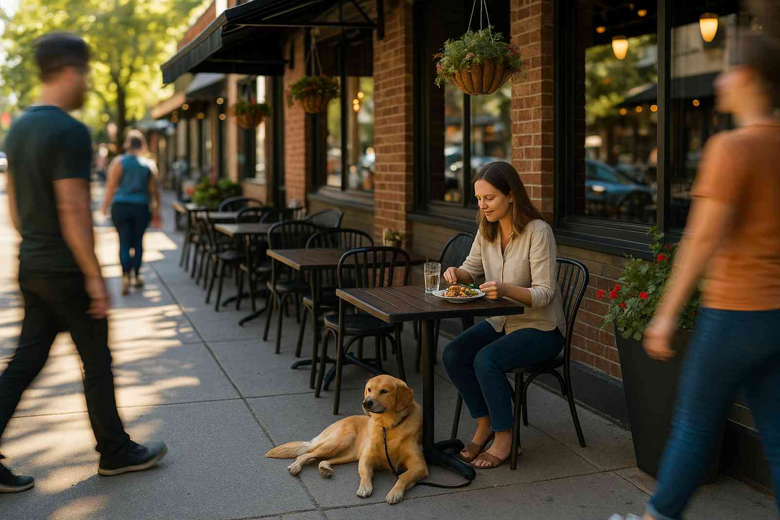 outdoor dining with dog in coquitlam Where To Eat With Your Dog In Coquitlam BC