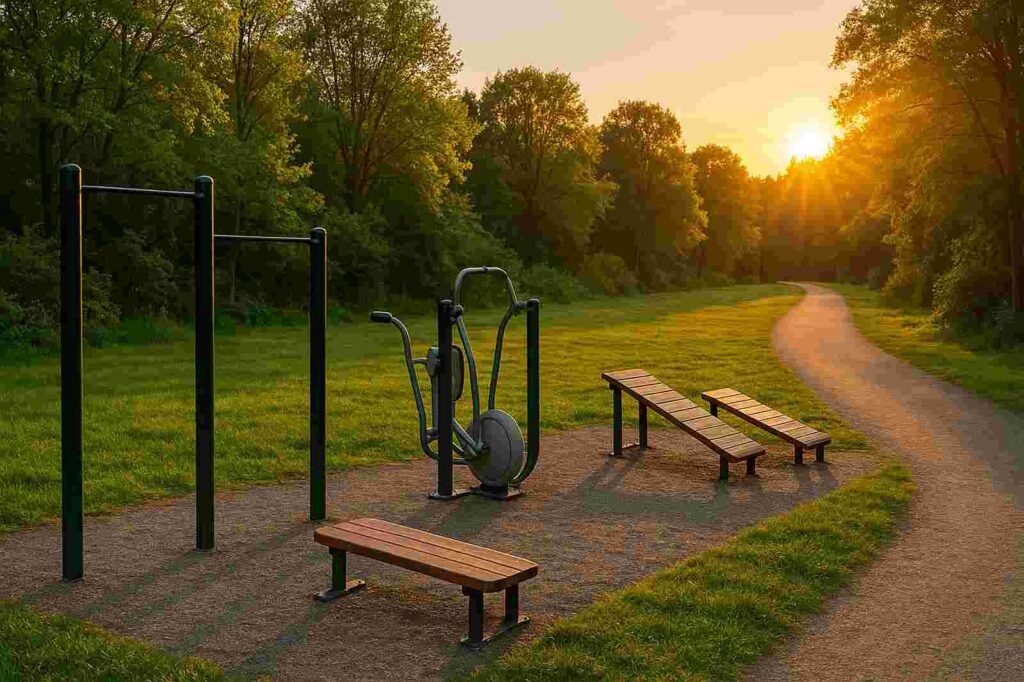 outdoor gym equipment sunset directory | GPS: 49.368755, -122.664420