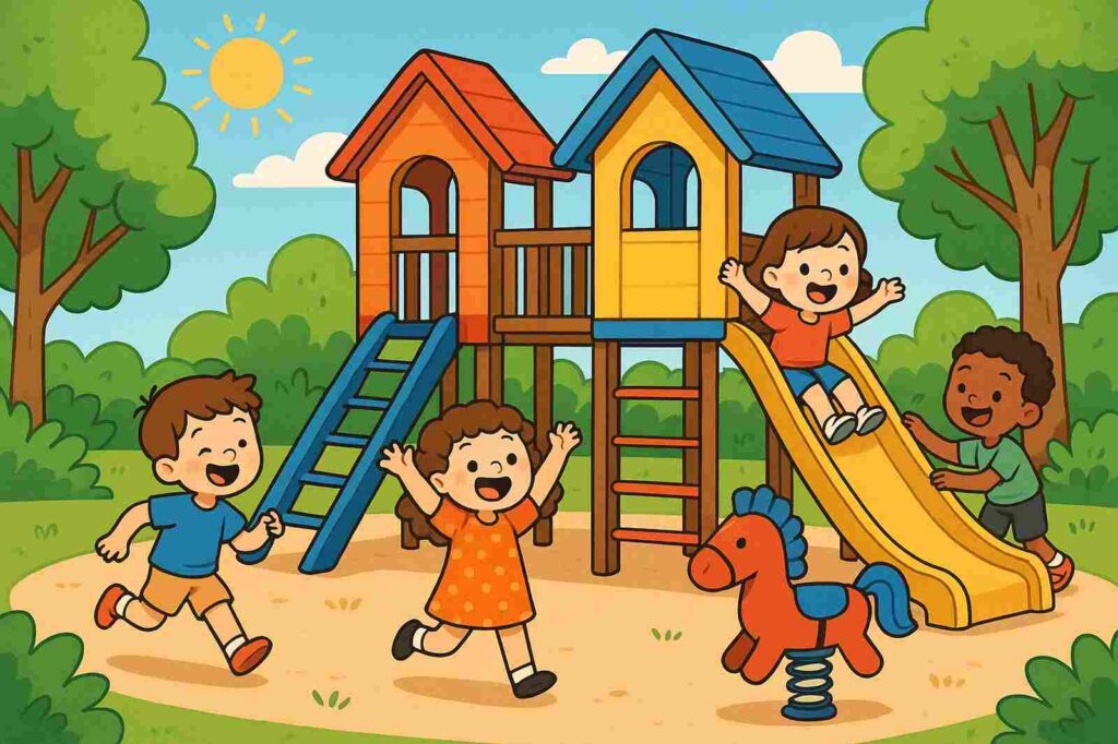 playground fun with kids local sunny day activities | GPS: 49.357155, -122.682204