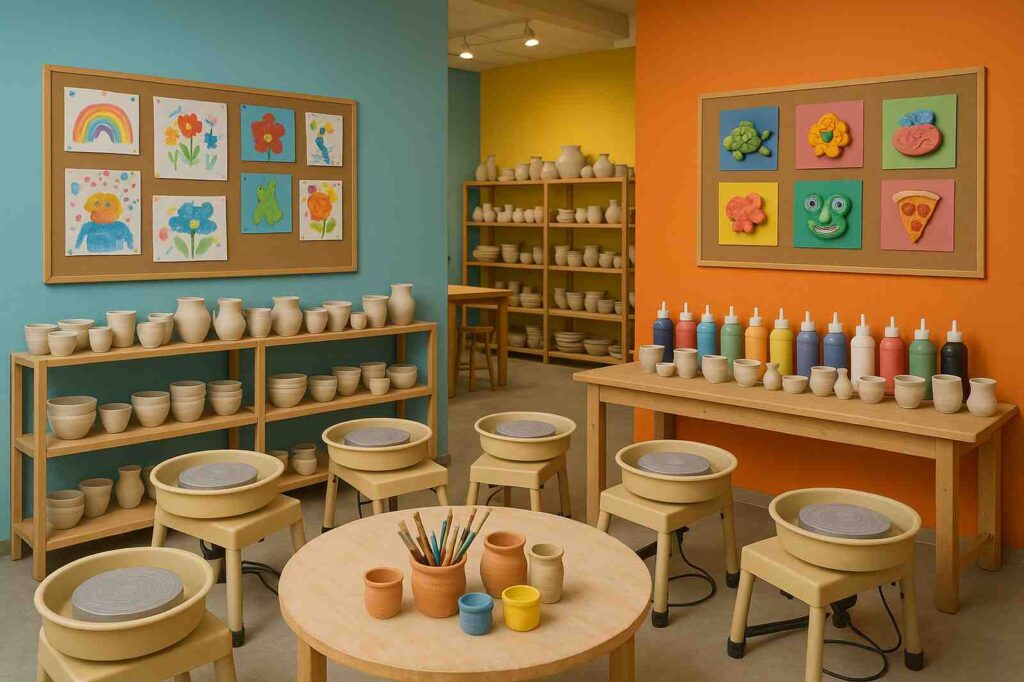 pottery studio with colorful decor directory | GPS: 49.342226, -122.705090
