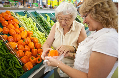 Woman Helping Elderly Helping Hands & Heart Care Services