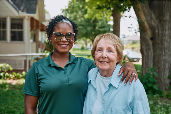carepro elderly woman portrait Home Instead