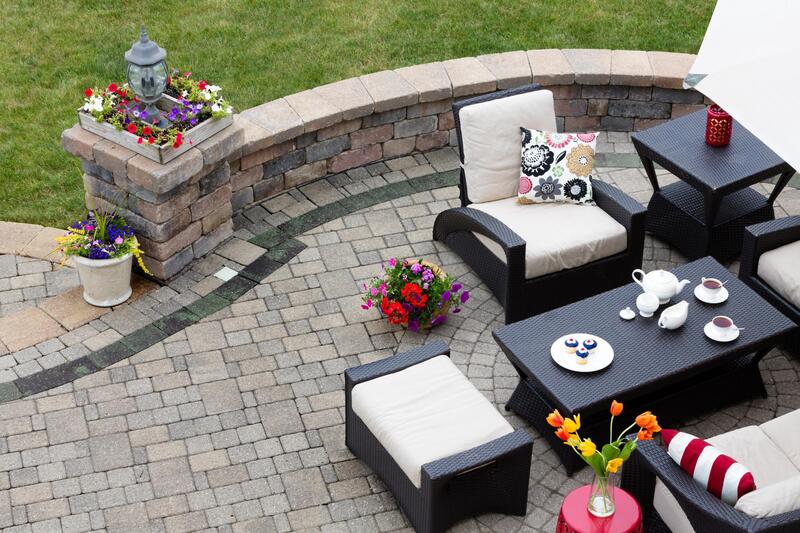 coquitlam retaining walls patio pavers and brick patio 2 coquitlam retaining walls