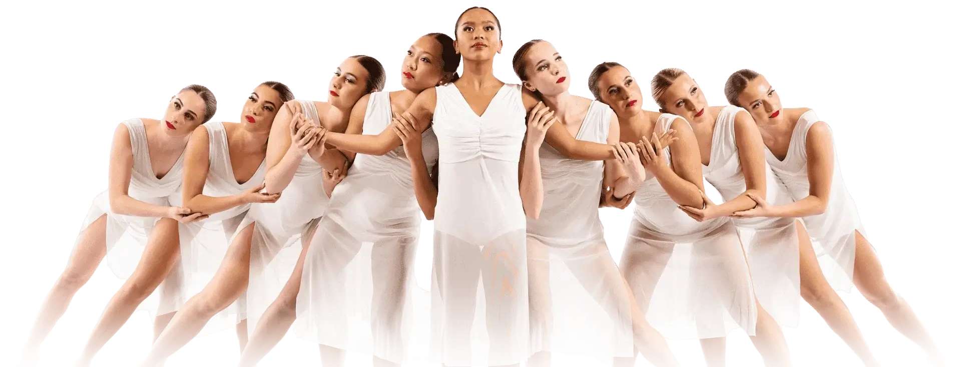 Contemporary Dance Ensemble in Symmetrical Pose All Coquitlam Locals
